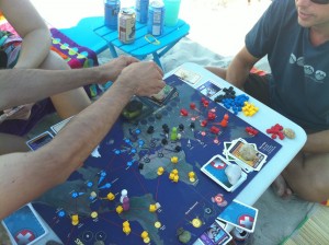Pandemic on the Beach